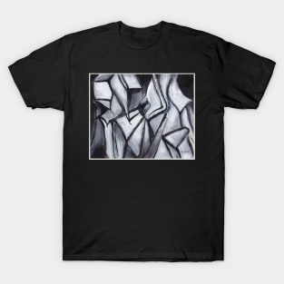 Black and white 3 T-Shirt